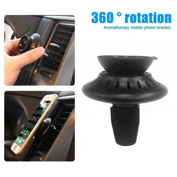 Universal 360 Rotating Aromatherapy Suction Cup Air Vent Car Phone Holder