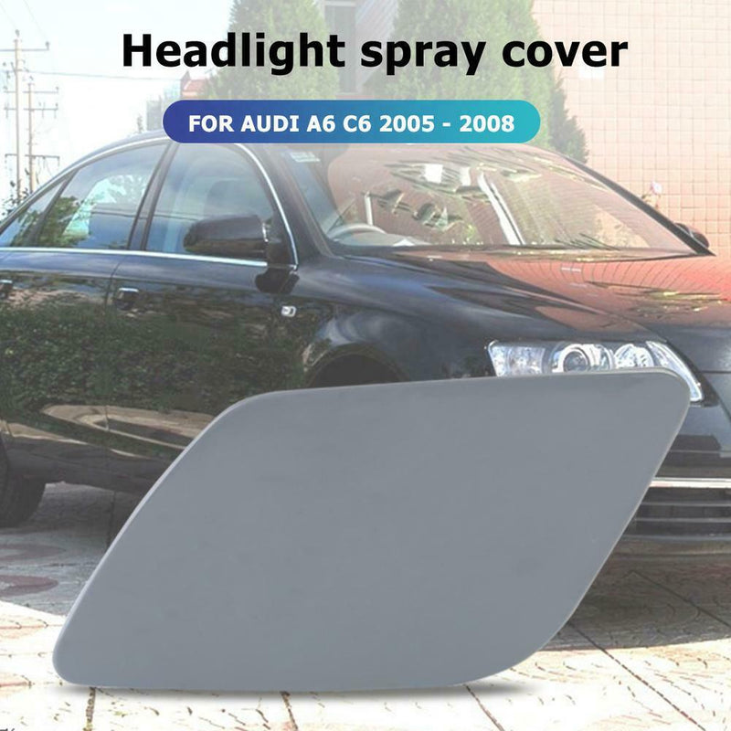 Headlight Washer Cover Cap for Audi A6 C6 4F 2004-2008 4F0955275 4F0955276
