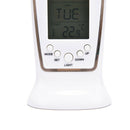 LED Digital Alarm Clock Night Light Electronic Calendar Thermometer Displ Hn