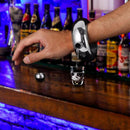 Collectable Stainless Bracelet Bangle Shape Flagon Wine Pot Hip Flask 3.5oz/0.1L