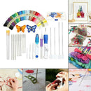 Rainbow Color Embroidery Threading Tool Useful Supply