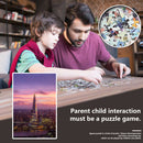 1000 Pieces Paper Jigsaw Puzzles The Shard Assembling Picture Craft 75X50cm
