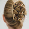 Fabala Hair Clamp Durable Easy To Use Plastic Lightweight Hair Clip Comb Elegant
