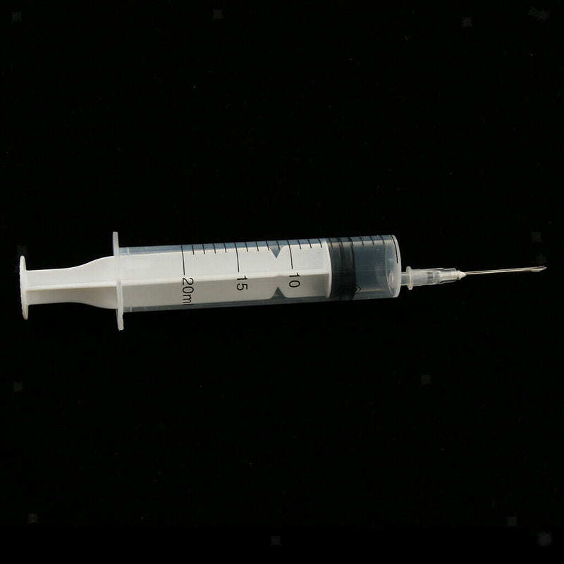 Plant Syringe Plastic Injector With Stainless Steel Needle for Industrial
