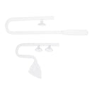 2Pcs Aquarium Tank Outlet Glass Lily Pipe Outflow Water Filter Pipe 13mm
