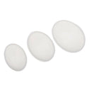 3 Pieces Silicone Oval Shape Dome Cabochon Molds Jewelry Making DIY Pendants