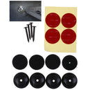4Pcs Car Cargo Mounting Point Rear Organizer Luggage Net Hardware Hanging Hoo Kw