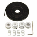 2X GT2 Pulley 20 Teeth Bore 5mm + 8ft 2.5m 2GT GT2 Timing Belt & 2X Idler 4 U6X4