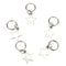 35x New Star Rose Feather Leaf Shell Hair Pierced Dreadlock Hair Clip Access Nw