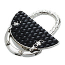 Black Folding Foldable Handbag Bag Purse Table Hook Hanger Holder F5H6