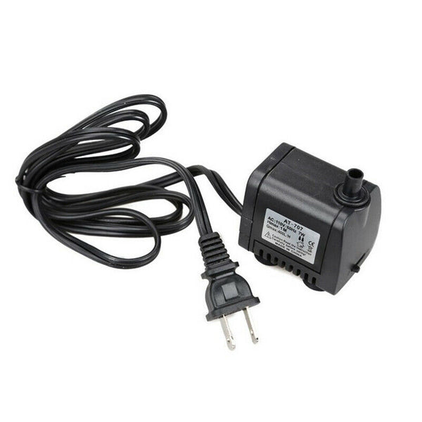 Ultra Quiet 400L/H Electric Submersible Water Pump Fountain Pool Pond Fish Tank