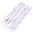 1PC DIY Sewing Patchwork Ruler Ultrathin Soft 21cm Quilting Sewing ToolsBX