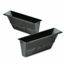 2PCS Car Front Door Armest Storage Holder Tray For Benz C Class W204 2008-2014