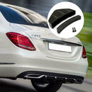 ABS Universal Car Truck SUV Pickup Rear Bumper Lip Diffuse Stable Kit Shark P5M2