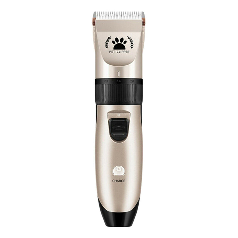 Electric Pet Cat Dog Grooming Clippers Hair Trimmer Shaver Kit USB Rechargable