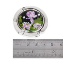 Handbag hanger Lotus pattern floral handbags folding purse hanger holder ho