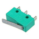 10Pcs KW4-3Z-3 Micro Roller Lever Arm Normally Open Close Limit Switch
