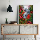 5D DIY Full Drill Diamond Painting Parrots Birds Cross Stitch Embroidery