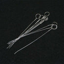 10Pcs Ni-Cr Alloy 4Mm Dia Inoculating Loop For Lab Microbiology Tissue Cult M6J9