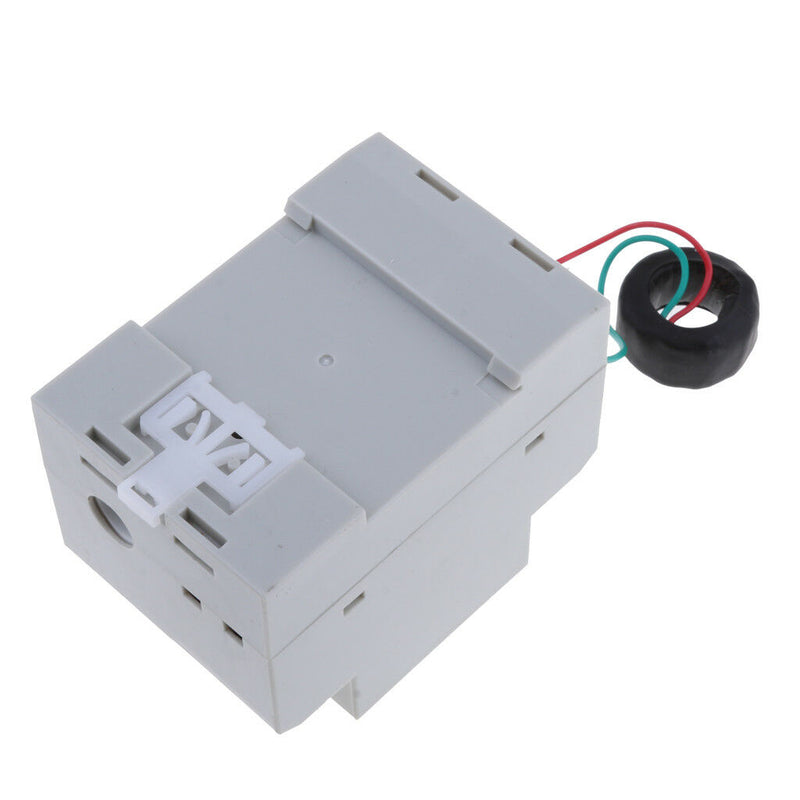 Multifunction Din Rail Digital AC Voltmeter Ammeter Wattmeter 200-450V 100A