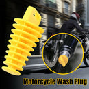 Motorcycle Wash Plug Air-bleeder Exhaust Motocross Tailpipe Silencer Plugs M/L