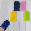 1Pc Silicone massage scrub gloves for peeling body bath brush exfoliating glo Kw