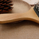 Wooden Handle Bristles Air Sac Massage Comb Paddle Healthy Cushion Brush