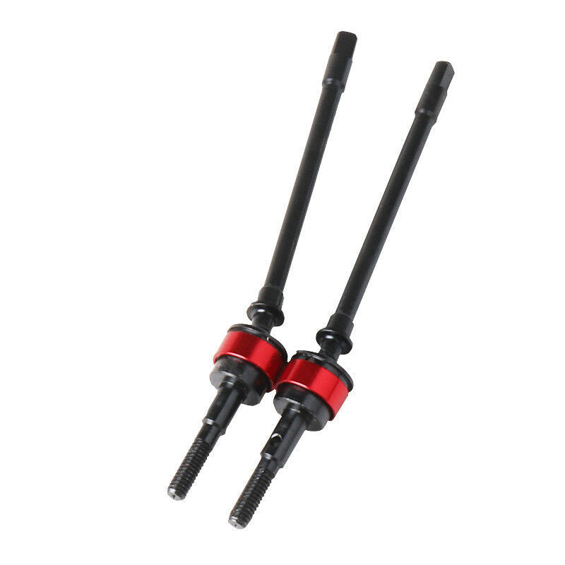 2Pcs 1:10 Speed Steel 45 Front CVD Drive Shaft For Axial SCX10 RC Cars