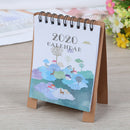 2020 Forest Animals Mini Desktop Paper Calendar  Daily Scheduler Table Plan JR