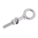 M8 x 40mm Long Lifting Eye Bolts With Washer and Nut - 304 Stainless Steel