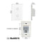 2 Gang WiFi Smart Light Wall Switch Touch Panel Voice Control US Standard A#S