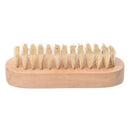 Wooden Handle Bristle Fingernail Hand-foot Brush Manicure K8K9