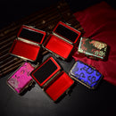 Double Support Iron Clip Lipstick Case With Mirror Inside & Snap-On Closure Gw