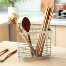1X(Stainless Steel Hanging Chopstick Cage Reinforced Kitchen Supplies Cutle