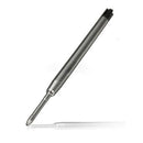 10Pcs School 0.5mm Black Ink Ball Point Pen Replacement Refills 9.8cm Length bvf