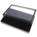 100 Ring Lady Jewelry Display Storage Box Case Tray Show Organiser Holder Bl BX