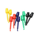 10pcs Large Size Round Single Hook Clip Test Probe for Electronic Testing  A