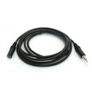 10ft 3.5mm 1/8" Stereo Audio Aux Headphone Cable Extension Cord Male to Fem