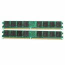 2x 2GB Memory RAM DDR2-667 MHZ PC2-5300 Non-ECC Desktop PC DIMM 240-pin A8S7