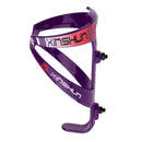 Nylon fiber Bike Bicycle Drink Water Bottle Sprite Holder Cage Brackets - Purple