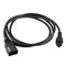 Black New PVC C14 Male to C5 Female C14-C5-Cable Power Adapter Replace Part