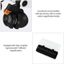 Magnifying Glass LED Light Head Loupe Jeweler Watch Bright Magnifier with