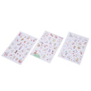 6pcs DIY Cute Cartoon Rabbit Waterproof Stickers Album Mobile Diary Decor