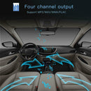 Single 1Din Car Stereo MP3 Music Player FM Radio AUX TF Card USB U Disk w/ RC