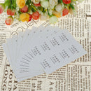 80pcs/10sheet thank you for your kindness Sealing Stickers Gift Box Labels JR