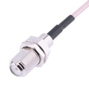 Coaxial RF Connector F-K Female to CRC9 Bent Head Adapter Pigtail Cable A