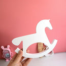 Wooden Horse Toys For Baby Room Decor Nordic Style Decor For Kids Room Gift