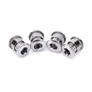 4pcs Crankset Bolts Crank Bolts Crank Screws Nuts for Double Crankset OZ
