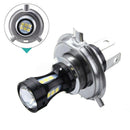 H4 Motorcycle 3030 LED Hi-Lo Beam Headlight Head Light Lamp Bulb 6500K 12-2 O4G4