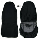 Car Single Front Car Seat Headrest Pad Protective Cover Cushion Breathable